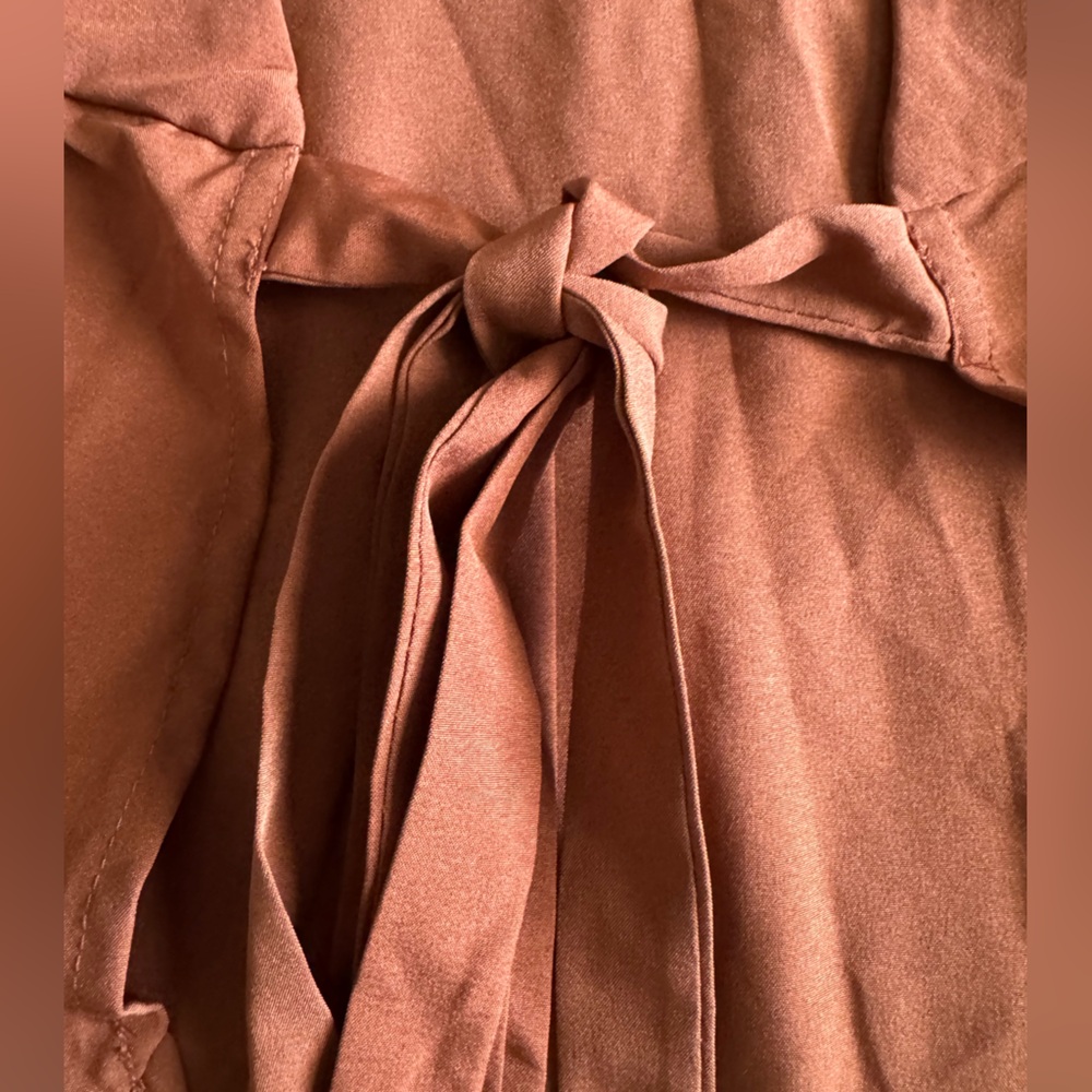 Rust tie closure duster - Picture 4 of 7